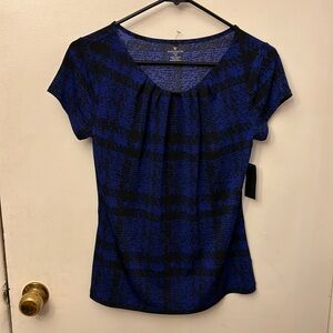 Worthington Women’s Shirt Blue Size PS NWT